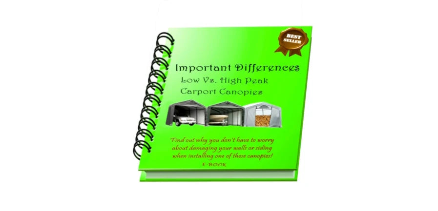 Differences Low vs. High Peak Carports