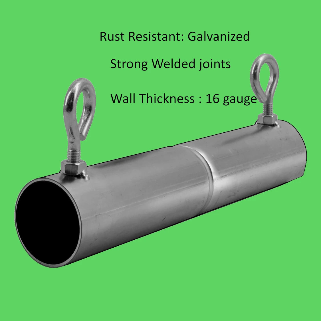 2-Way Pipe Sleeve Joiner Extender canopy and gazebo frame connector two-piece sleeve