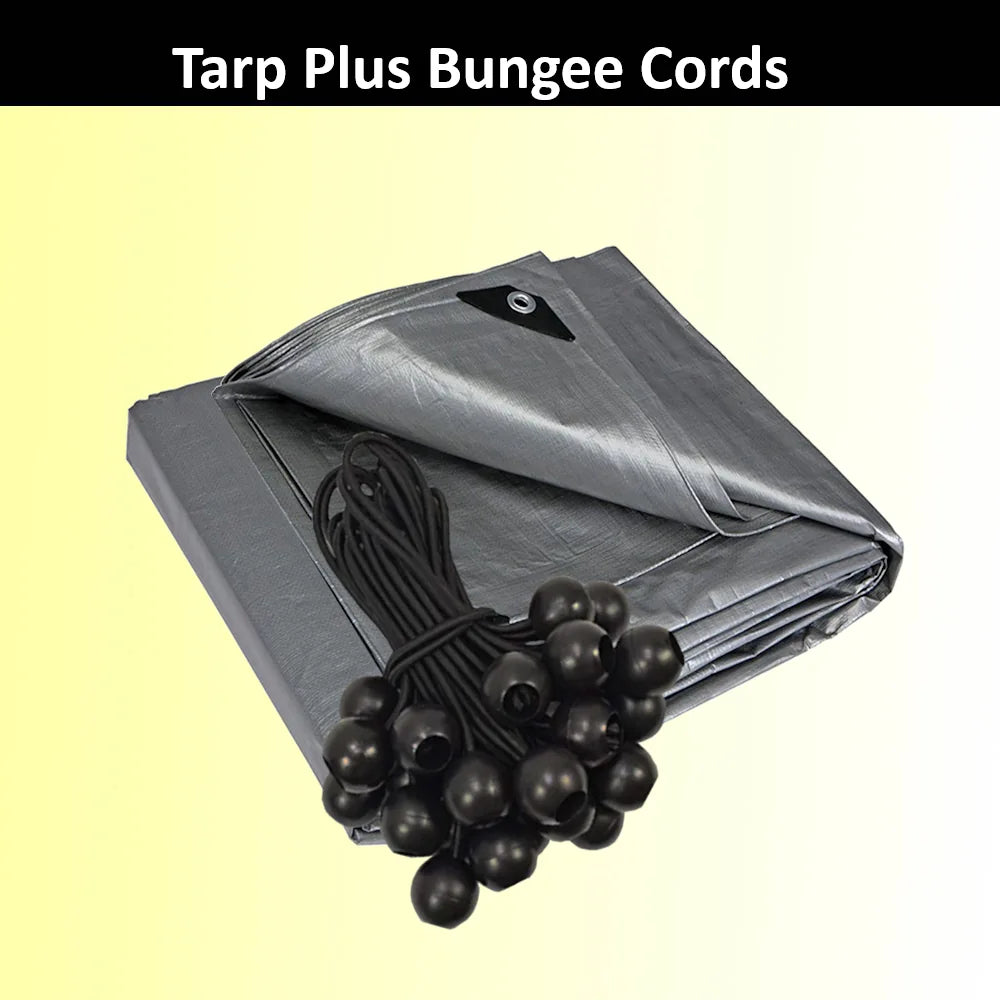 New Canopy Tarp with 100pc 8" Bungee Cords #TABB -from 82.97! Shop now at OdcDeals