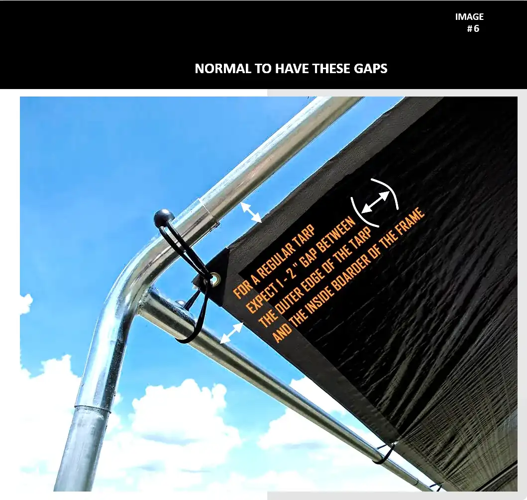 Silver Canopy Tarp Tarpaulin 6 Oz 12 Mil Heavy Duty #ST12M -from 24.67! Shop now at OdcDeals