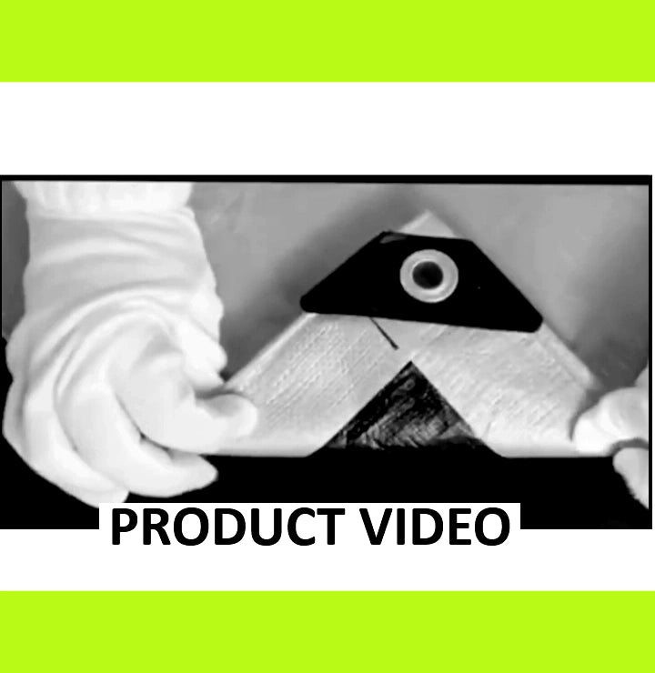 Video of heavy duty Silver canopy tarp