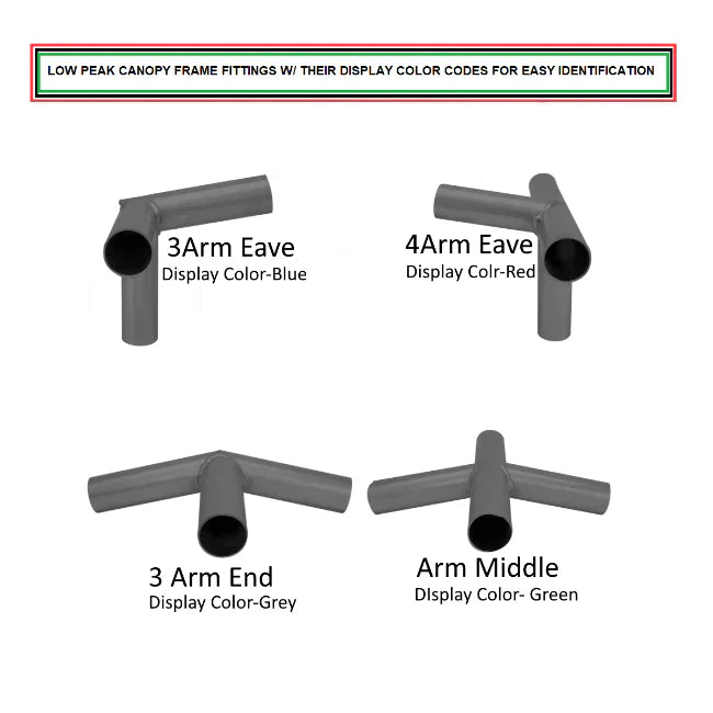Low Peak Canopy Replacement Brackets -from 27.98! Shop now at OdcDeals