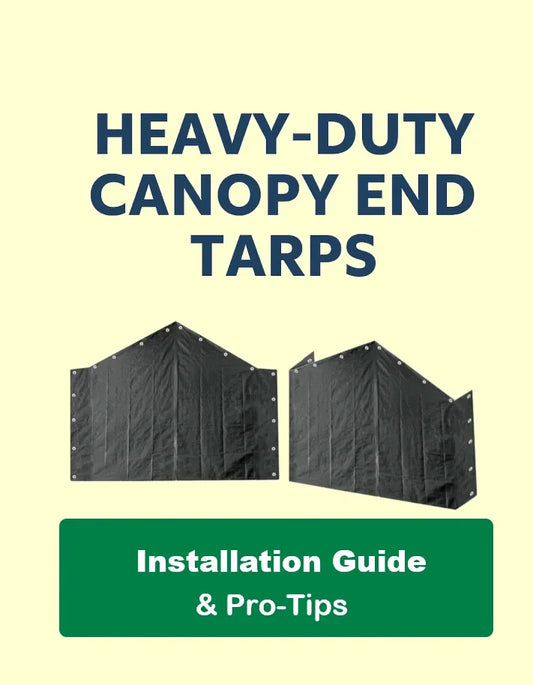 Canopy End Tarps | Installation Tips & Shelter Upgrades
