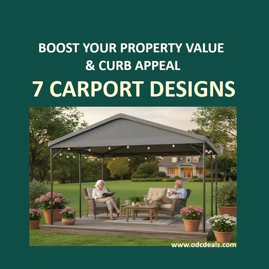 Carport designs that boost property value