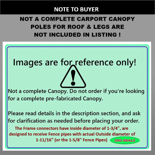 Caution_Notice_to_buyer_134ID-canopy frame brackets-