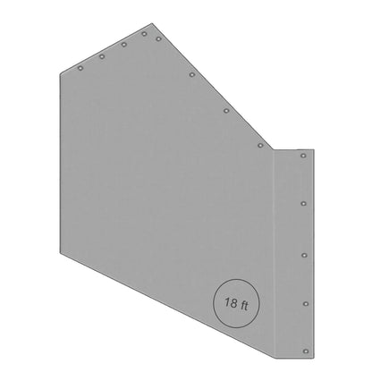 End Tarp for Carport Enclosure - From $56.97! Shop now at ODC DEALS