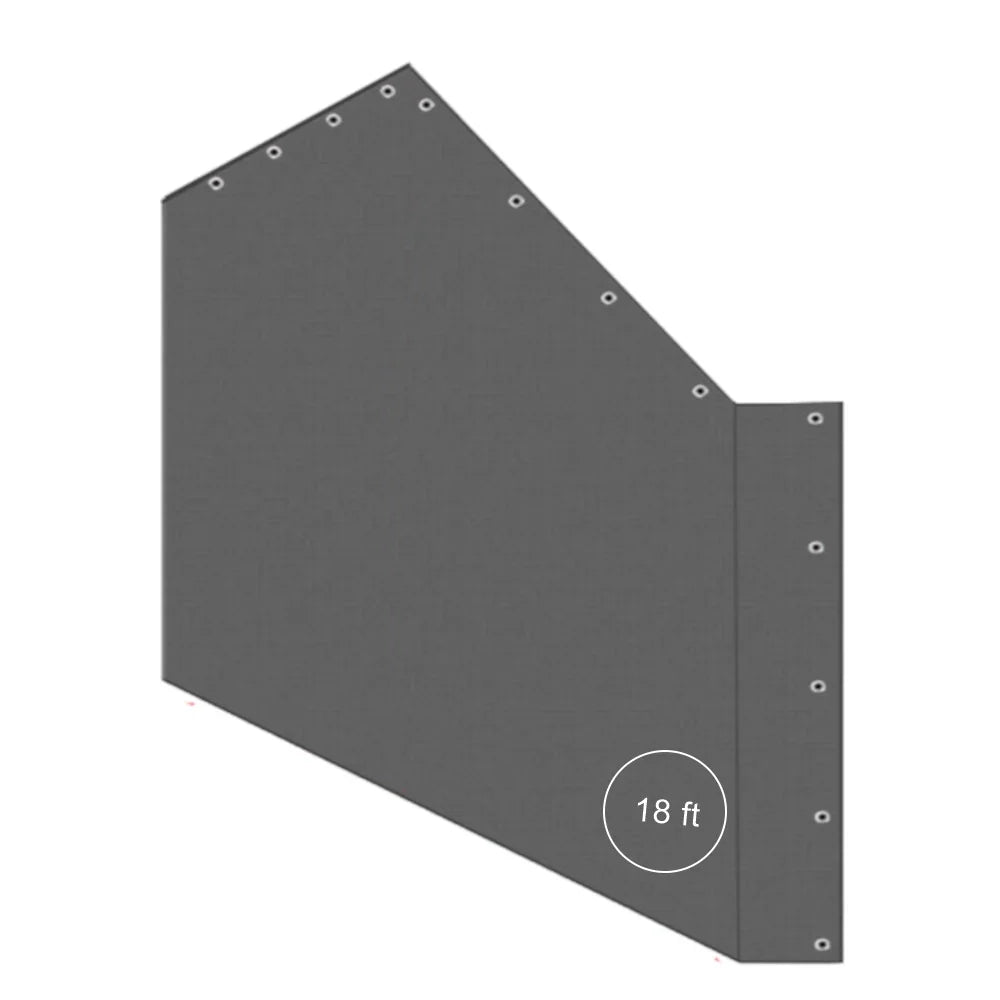 End Tarp for Carport Enclosure - From $56.97! Shop now at ODC DEALS