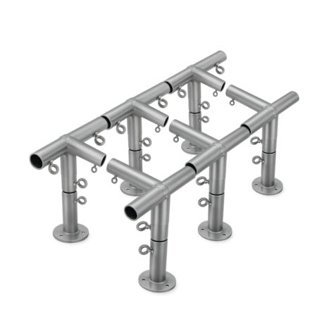 Slant roof Hardware 3 rib
