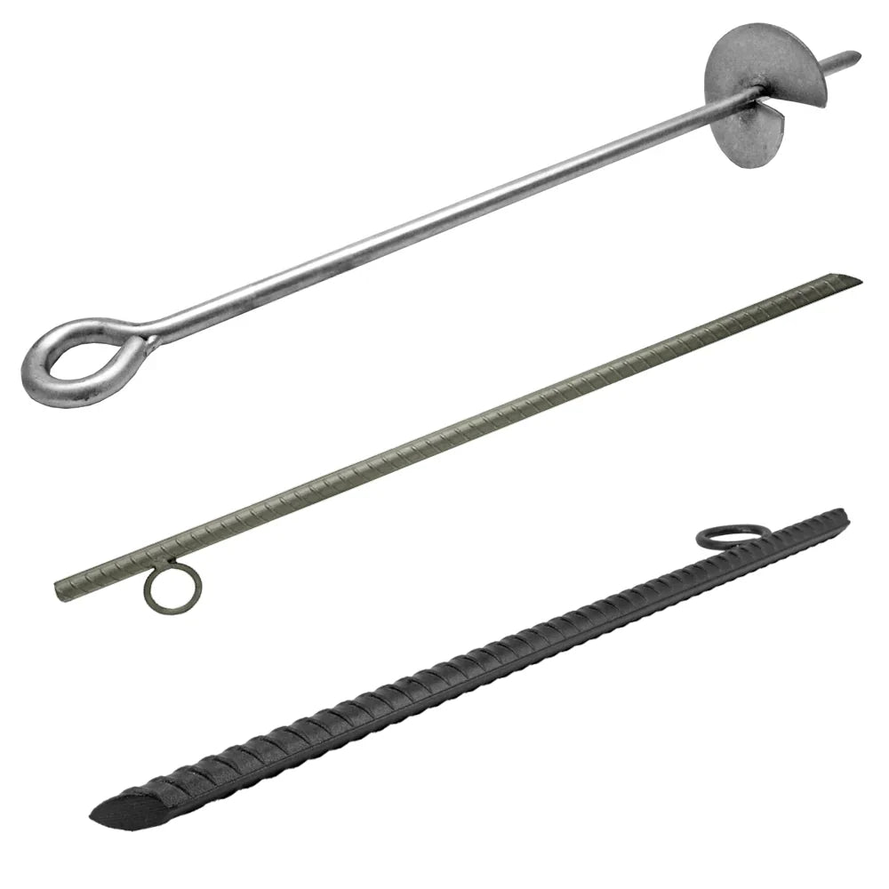 Canopy Stakes - Rebar Auger Screw Ground Anchors Tent Marquee -from 29.97! Shop now at OdcDeals