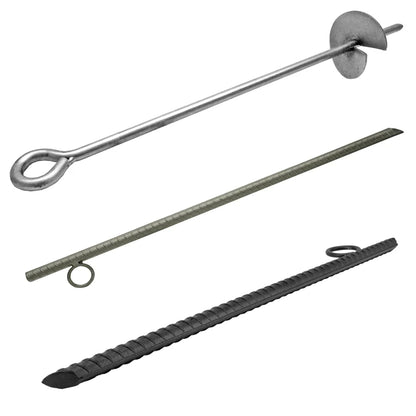 Canopy Stakes Rebar Auger Screw Ground Anchors Tent Marquee ODC DEALS