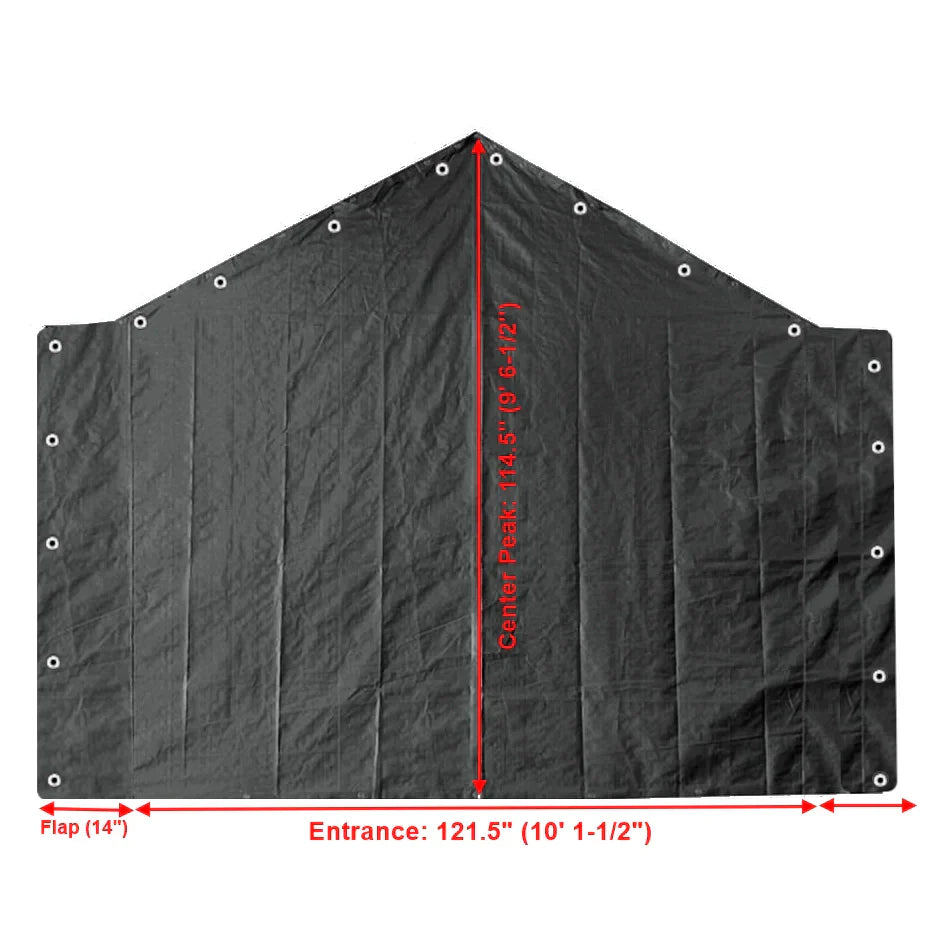 End Tarp for Carport Enclosure #ET1018 - From $56.97! Shop now at ODC DEALS