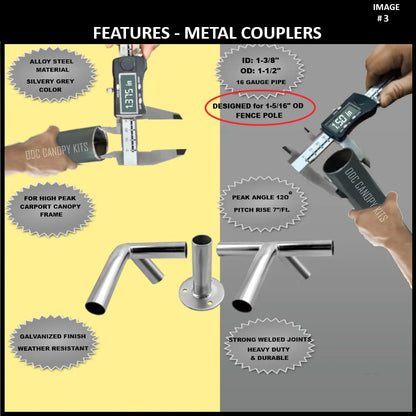 Canopy Fittings Kit 1-3/8" ID High Peak #HPC138 -from 68.99! Shop now at OdcDeals