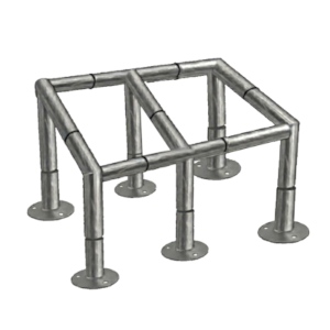 Slant roof frame 6L plus