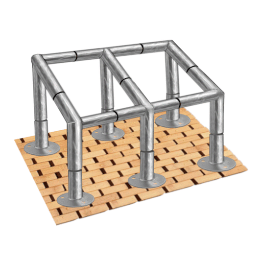 Slant roof frame 6L plus