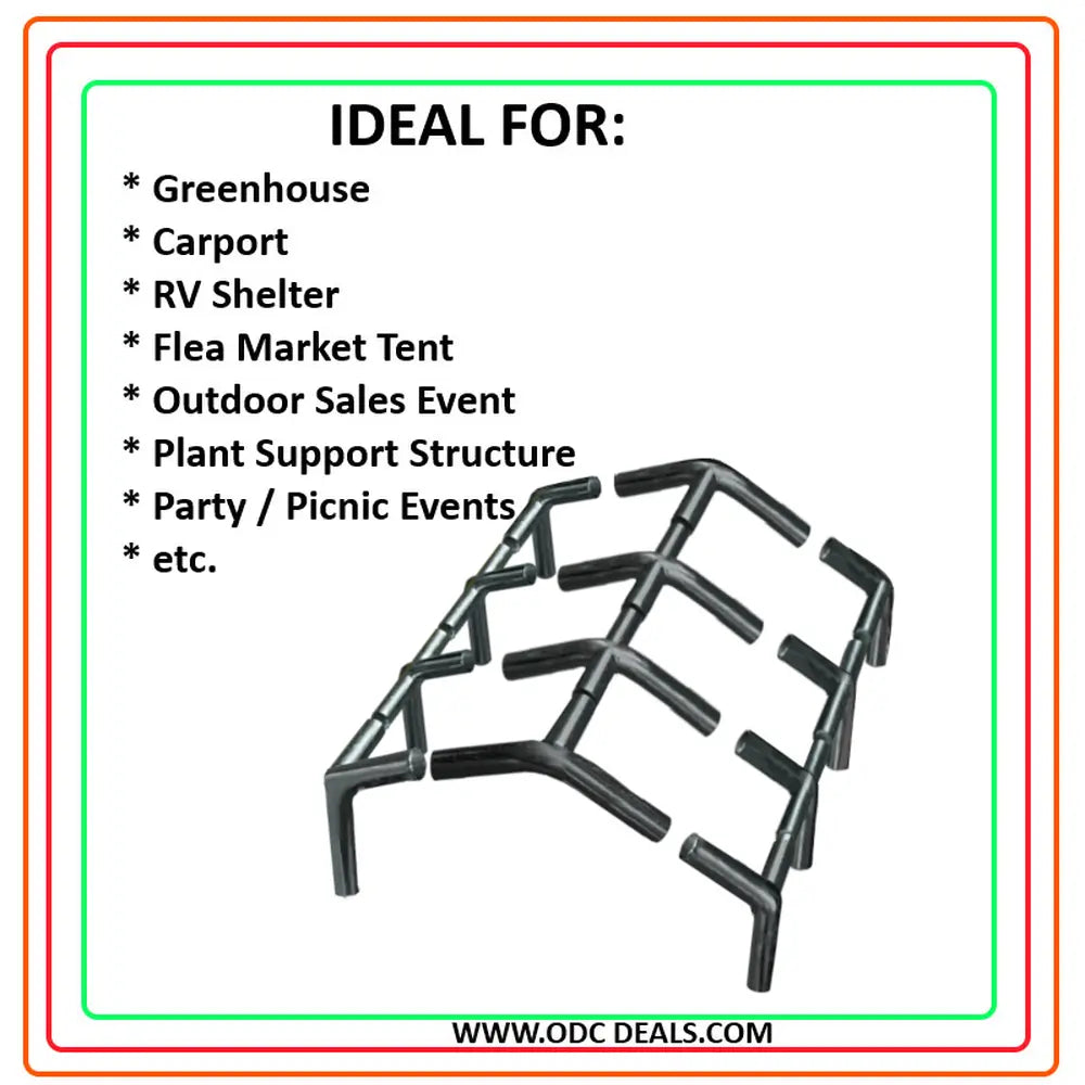 Canopy Fittings Kit High Peak 1-3/4" ID 1-7/8" OD - From $108.00! Shop now at ODC DEALS