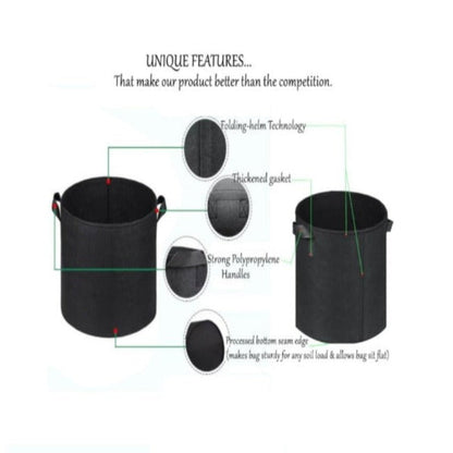 10pc Handmade Planting Grow Bags for Garden & Greenhouse -from 34.97! Shop now at OdcDeals