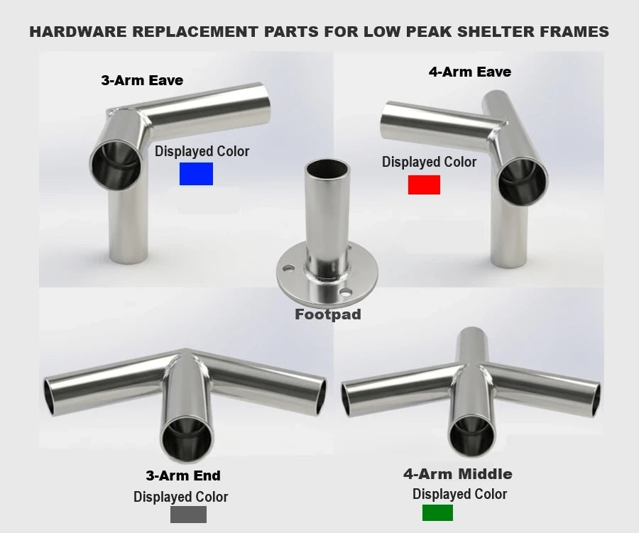 Low Peak Canopy Replacement Brackets -from 27.98! Shop now at OdcDeals