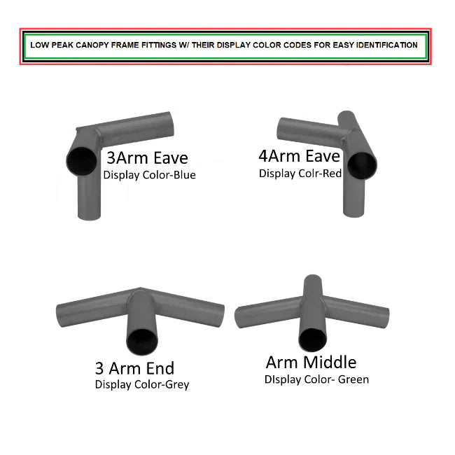 Brackets for Low Peak Canopy Replacement Parts - From $27.98! Shop now at ODC DEALS