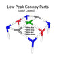Brackets for Low Peak Canopy Replacement Parts - From $27.98! Shop now at ODC DEALS