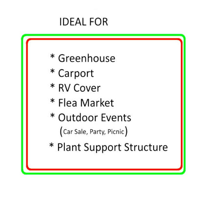 Reinforced Carport Canopy Fittings Kit High Peak for 1" EMT - From $223.00! Shop now at ODC DEALS