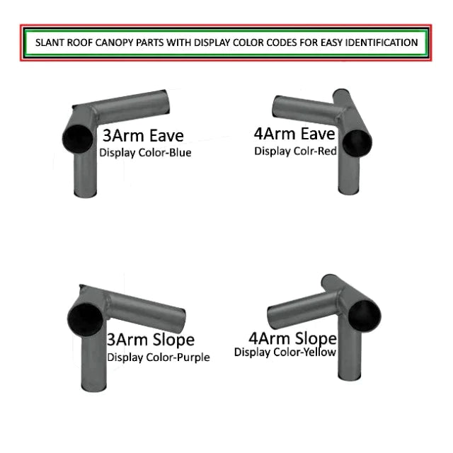 Brackets for Slant Roof Canopy Replacement Parts - From $27.98! Shop now at ODC DEALS