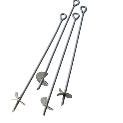 Canopy Stakes - Rebar Auger Screw Ground Anchors Tent Marquee -from 29.97! Shop now at OdcDeals